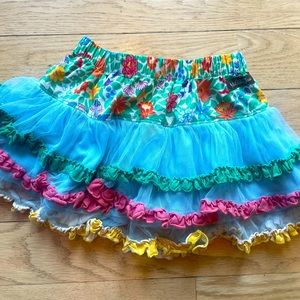 Girls Matilda Jane Field of Flowers Skirt size 4
